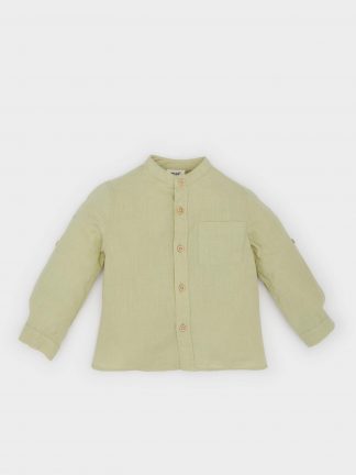 پیراهن نوزاد پسر نعنایی دفکتو