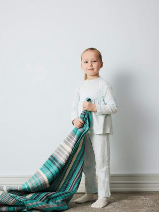 ست لباس نوزاد دختر آبی روشن دفکتو