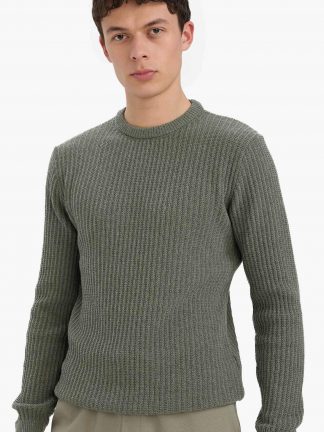 پلیور مردانه خاکی دفکتو