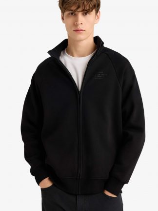 سویشرت مردانه مشکی دفکتو