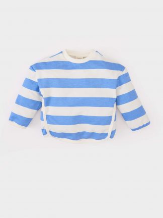 سویشرت نوزاد دختر آبی دفکتو