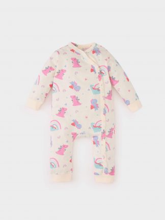 لباس نوزاد دختر سفید دفکتو