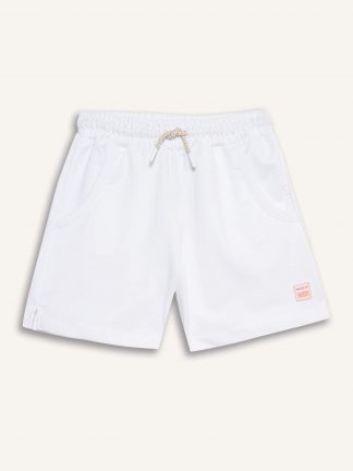 شلوارک دخترانه سفید دفکتو