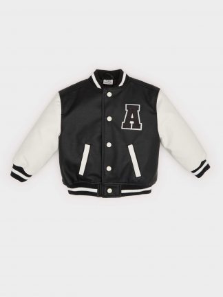 کاپشن نوزاد پسر مشکی دفکتو