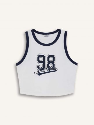 تاپ زنانه سفید دفکتو