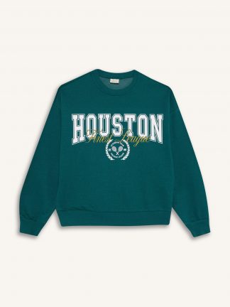 سویشرت دخترانه سبز تیره دفکتو