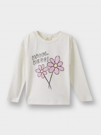 تی شرت نوزاد دختر بژ دفکتو