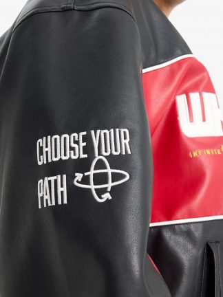 کت چرمی مردانه مشکی دفکتو