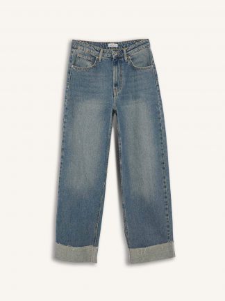 شلوار جین گشاد زنانه دفکتو