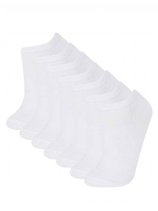 جوراب زنانه سفید دفکتو