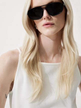 عینک آفتابی زنانه مشکی دفکتو