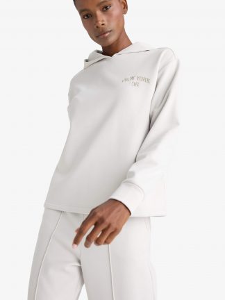 هودی زنانه بژ دفکتو