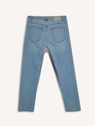 شلوار جین مردانه آبی روشن دفکتو