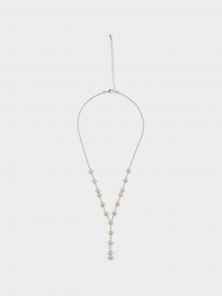 گردنبند زنانه نقره ای دفکتو