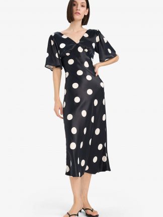 پیراهن زنانه مشکی دفکتو