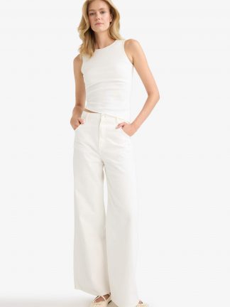 تاپ زنانه بژ دفکتو