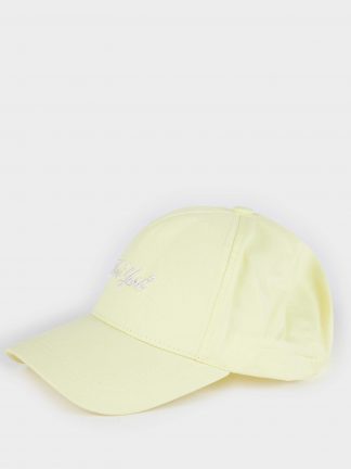 کلاه زنانه زرد دفکتو