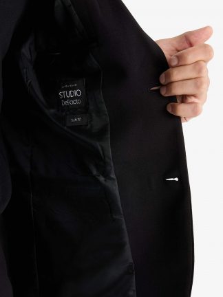 کت مردانه مشکی دفکتو