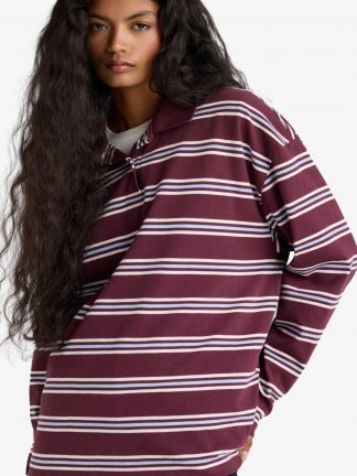 سویشرت زنانه زرشکی دفکتو