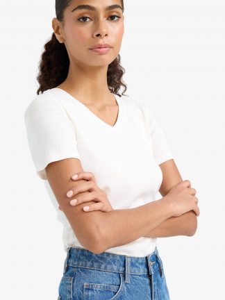 تیشرت زنانه بژ دفکتو