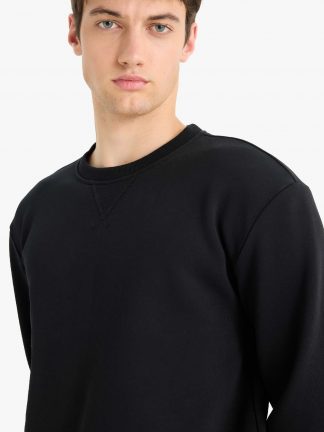 سویشرت مردانه مشکی دفکتو