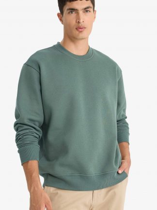 سویشرت مردانه سبز دفکتو