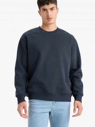 سویشرت مردانه سرمه ای دفکتو