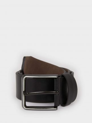 کمربند مردانه مشکی دفکتو