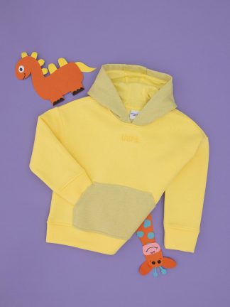 هودی دخترانه زرد یو اس پولو