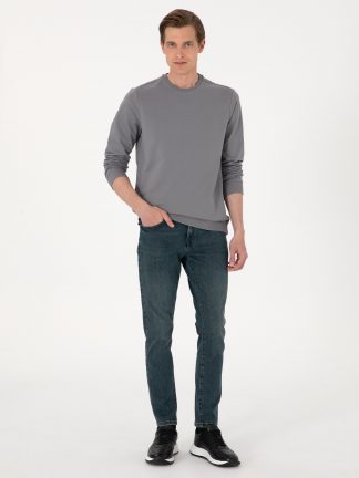 سویشرت مردانه خاکستری پیرکاردین