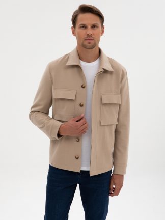 کت مردانه بژ پیرکاردین