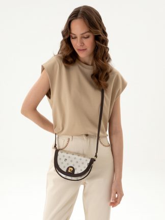 کیف کراس بادی زنانه طلایی پیرکاردین