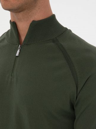 پلیور مردانه خاکی تیره پیرکاردین