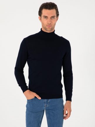 پلیور مردانه سرمه ای کاشارل