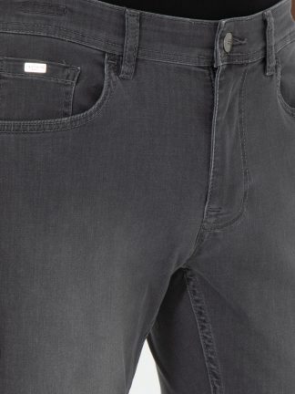 شلوار جین اسلیم فیت مردانه خاکستری کاشارل