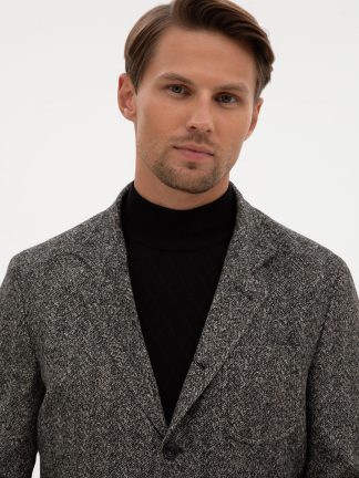 کت مردانه مشکی پیرکاردین