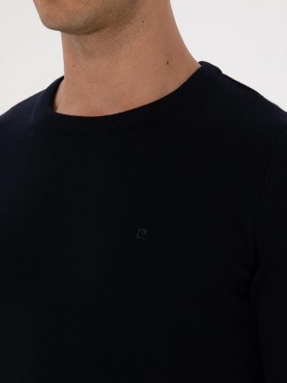 پلیور مردانه سرمه ای پیرکاردین