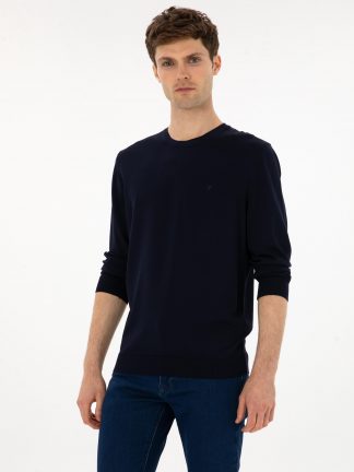 پلیور مردانه سرمه ای کاشارل