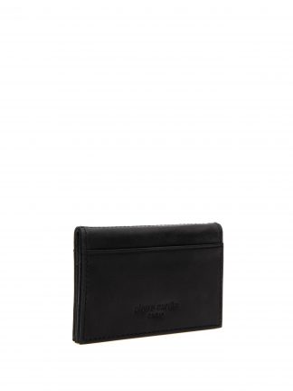 کیف پول و کارت مردانه مشکی پیرکاردین