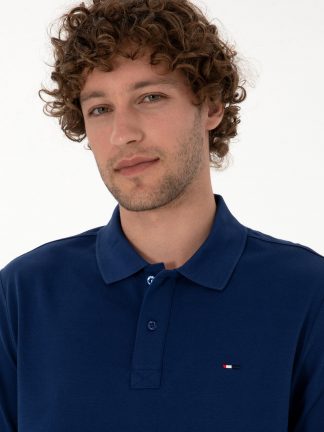 پولوشرت مردانه نیلی یو اس پولو