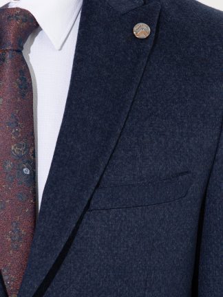 کت مردانه سرمه ای پیرکاردین