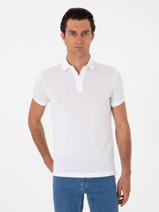 پولوشرت مردانه سفید کاشارل