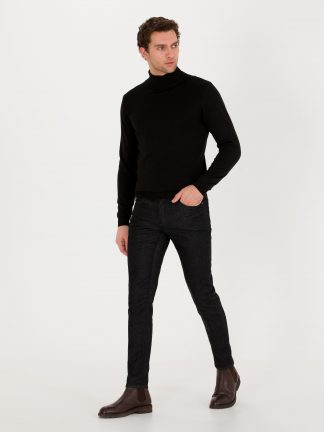 پلیور مردانه مشکی کاشارل