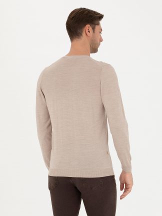 پلیور مردانه طوسی پیرکاردین