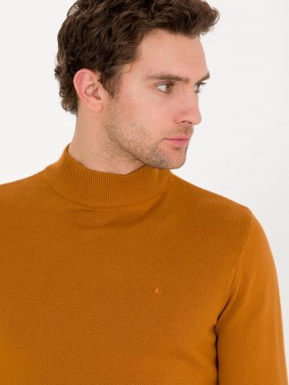 پلیور مردانه دارچینی کاشارل