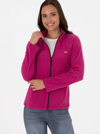 سویشرت زنانه صورتی روشن یو اس پولو