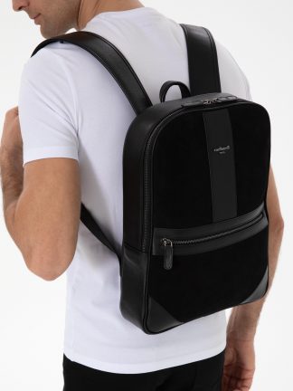 کوله پشتی مردانه مشکی کاشارل