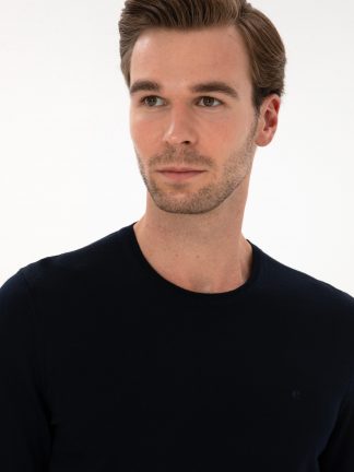 پلیور مردانه سرمه ای کاشارل