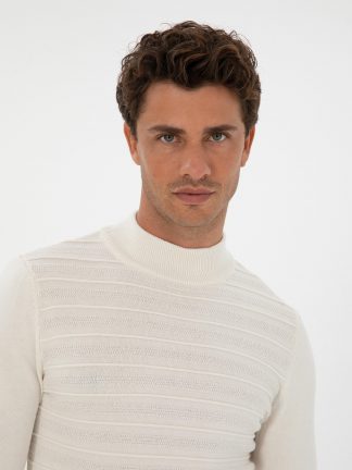 پلیور مردانه بژ پیرکاردین