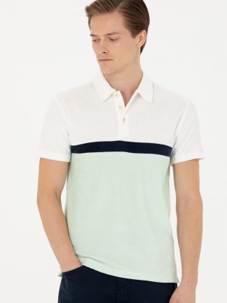 پولوشرت مردانه نعنایی کاشارل